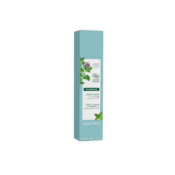 Klorane Crema Purificante a La Menta Bio 40 ml