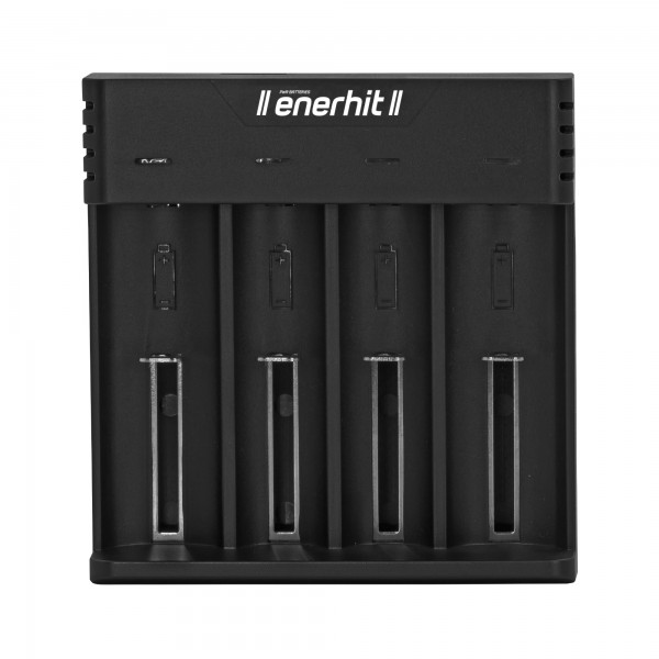 Cargador usb p.bank 4u.litio 18650