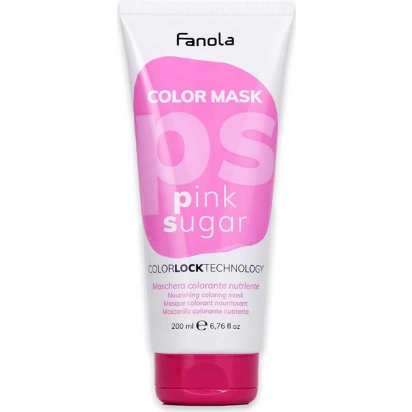 Fanola color mask mascarilla pink sugar 200ml